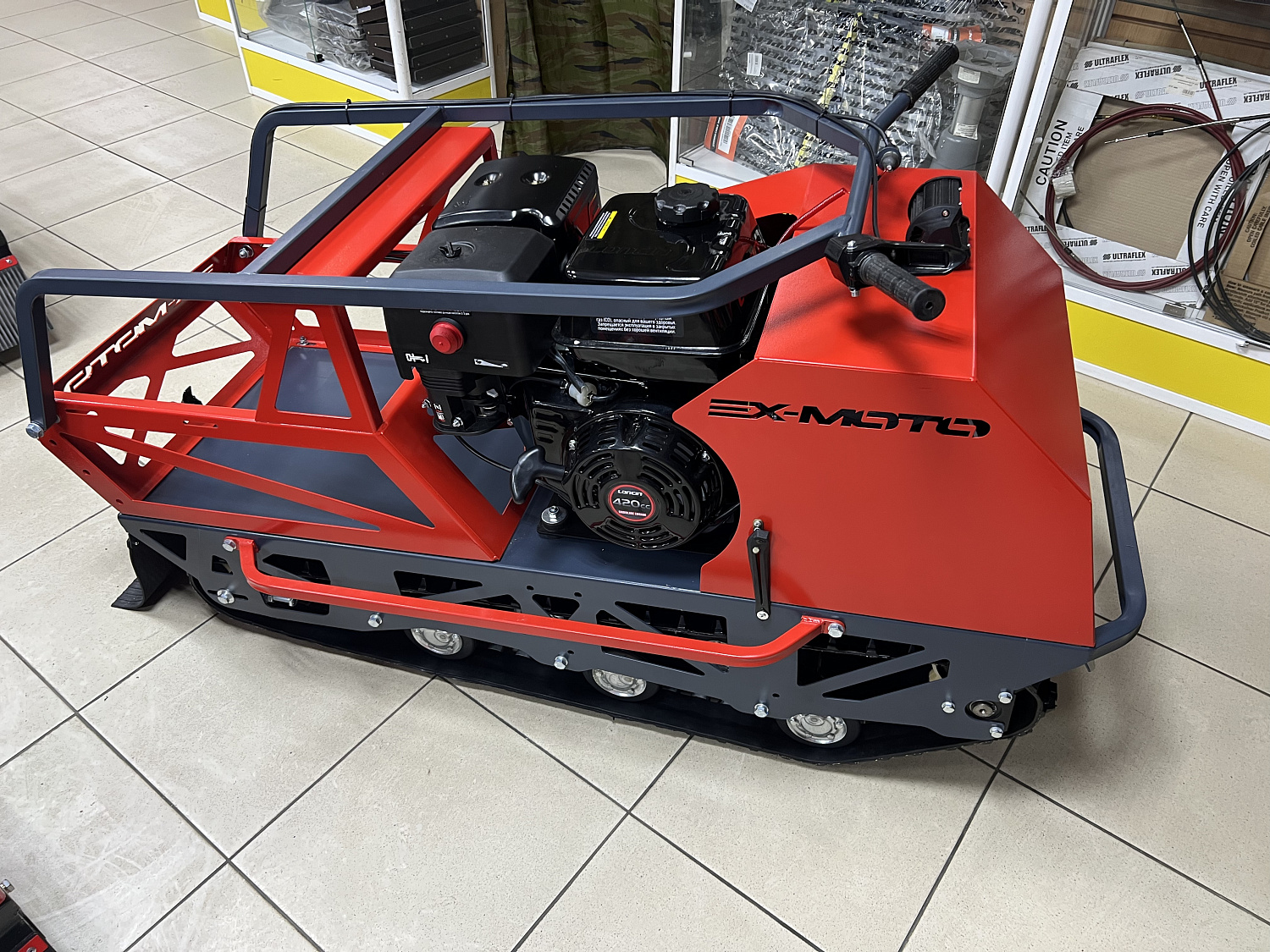 Мотобуксировщик EX-MOTO SNOWDOG S500 15л.с в Нальчике