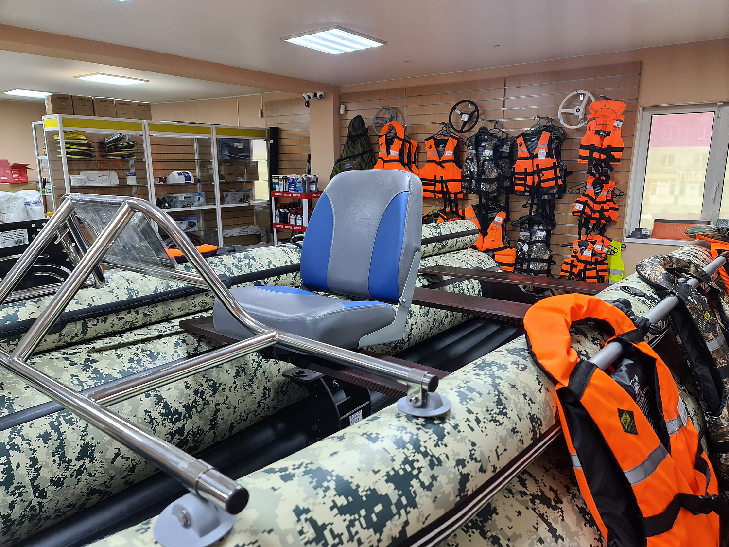 КРЕСЛО МЯГКОЕ РАСКЛАДНОЕ С ПОВОРОТНЫМ МЕХАНИЗМОМ ДЛЯ ЛОДОК в Нальчике