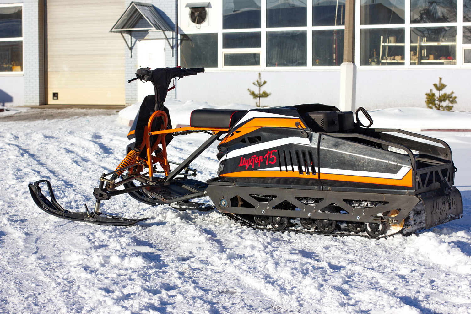 Мотобуксировщик IRBIS Мухтар 15 с лыжным модулем в комплекте в Нальчике