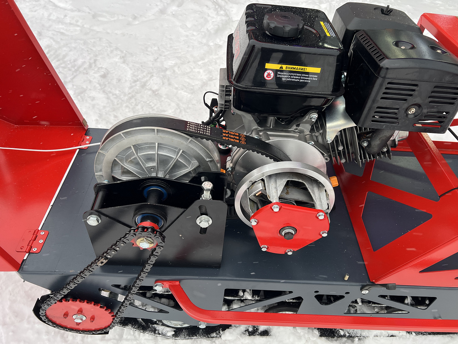 Мотобуксировщик EX-MOTO SNOWDOG S500 15л.с в Нальчике