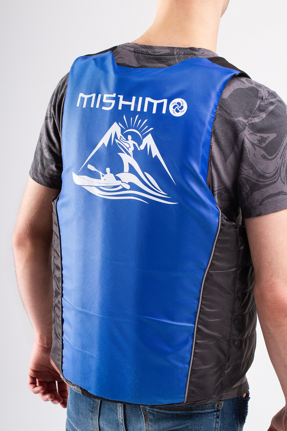 Жилет спасательный MISHIMO PRO Премиум качества Черно-синий в Нальчике