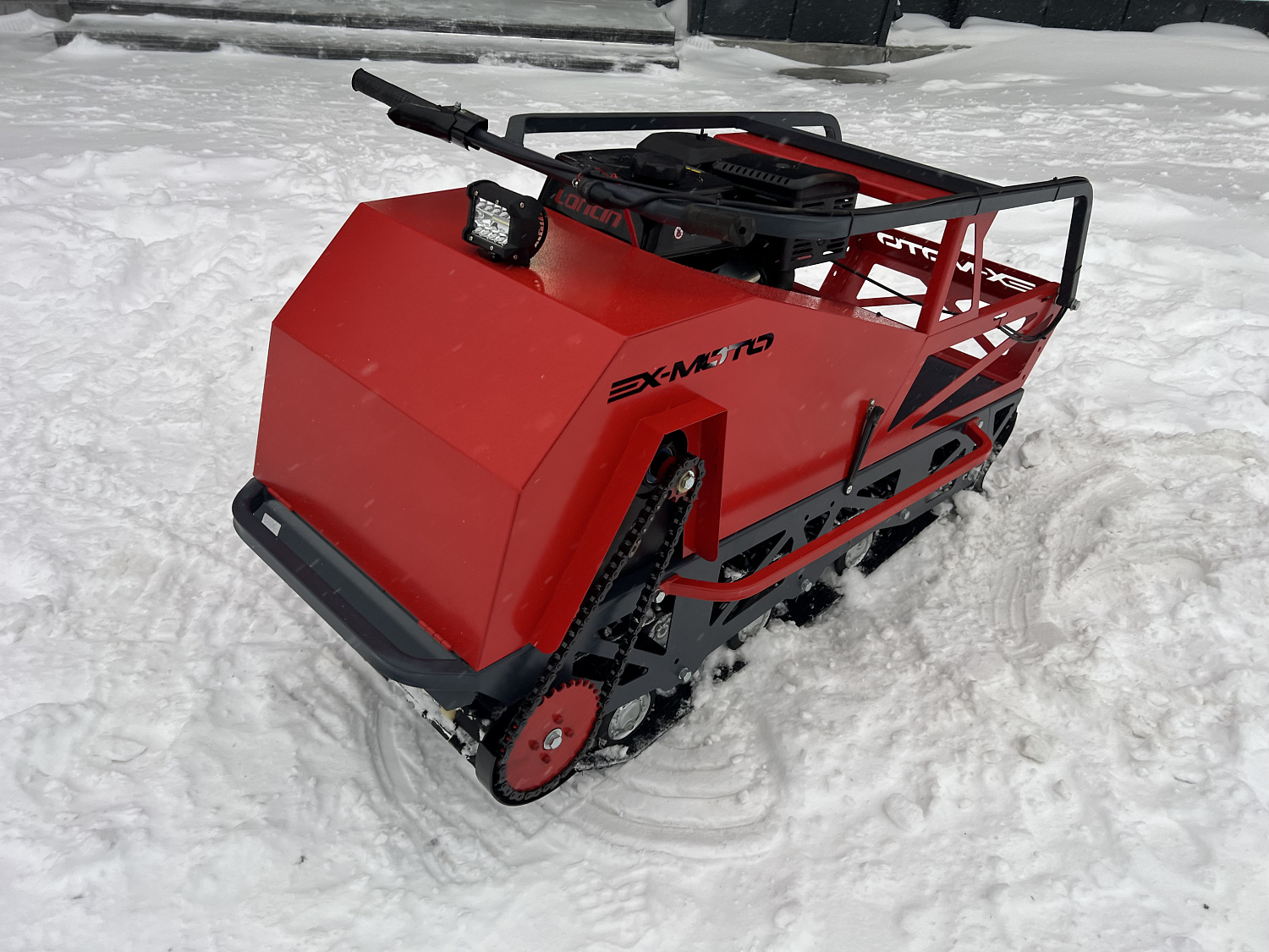 Мотобуксировщик EX-MOTO SNOWDOG S500 15л.с в Нальчике