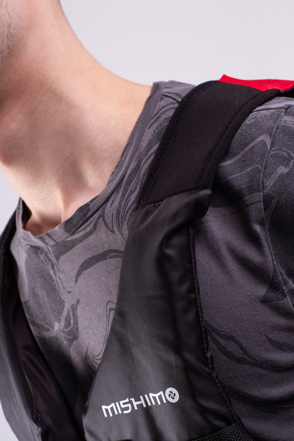 Жилет спасательный MISHIMO PRO Премиум качества Черно-красный в Нальчике